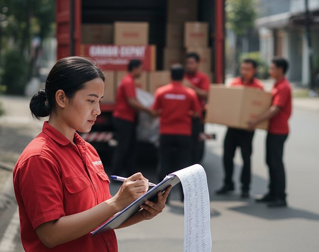 Jasa pengiriman bahan pangan